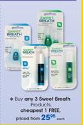 Sweet Breath Products-Each