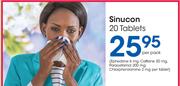 Sinucon 20 Tablets-Per Pack