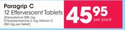 Paragrip C 12 Effervescent Tablets-Per Pack