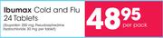 Ibumax Cold And Flu 24 Tablets-Per Pack