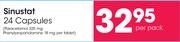 Sinustat 24 Capsules-Per Pack