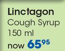 Linctagon Cough Syrup-150ml Each