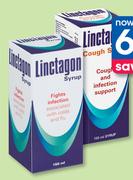 Linctagon Cough Syrup-150ml Each