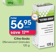 Citro Soda Effervescent Granules-120g Each