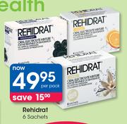 Rehidrat 6 Sachets-Per pack