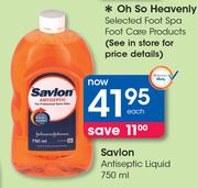 Savlon Antiseptic Liquid-750ml Each