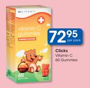 Clicks Vitamin C 60 Gummies