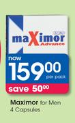 Maximor For Men 4 Capsules-Per Pack