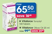 Vitaforce Tonzolyt 100 Tablets-Per Pack