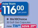 Sta10choice 30 Soft Gel Capsules-Per Pack