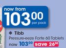 Tibb Pressure-eeze Forte-60 Tablets Per Pack
