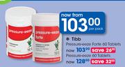 Tibb Pressure-eeze Forte-60 Tablets Per Pack