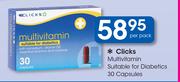 Clicks Multivitamin Suitable For Diabetics-30 Capsules