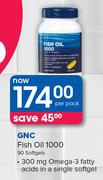 GNC Fish Oil 1000-90 Softgels