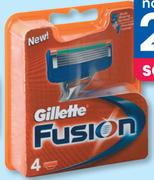 Gillette Fusion 4 Manual Blades-per Pack