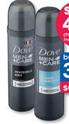 Dove Men + Care Deodorant For Men-3 x 150ml