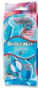 Super Max Syrine Triple Blade Disposable Razors 6 Pack-Per Pack