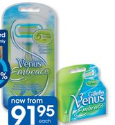 Gillette Venus Razors And Blades(Excluding Disposable Razors)-Each