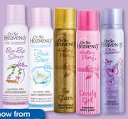 Oh So Heavenly Scentations Body Spray-90ml Each