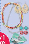 Glam Fashion Costume Jewellery-Each