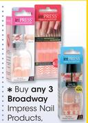Broadway Impress Nail Products-Per pack 