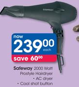 Safeway 2000 Watt Prostyle Hairdryer