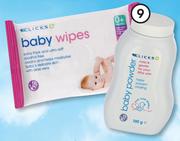 Clicks 10 Pack Baby Wipes
