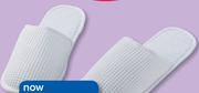 Clicks Waffle Cotton Slippers-Per Pair