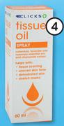 Clicks Tissue Oil Spray-60ml