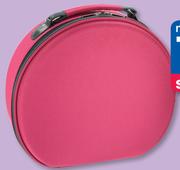 Clicks Round Hard Vanity Bag