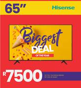 Hisense 65" UHD 4K Smart Television 23-722
