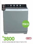 Defy 15Kg T/T Met W/Machine DTT151 22-295