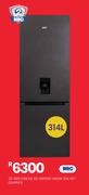 KIC 314L Nett Graphite Fridge KBF635-WDGR 20-589
