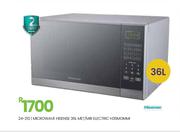Hisense 36L MET/MIR Electric Microwave H36MOMMI 24-210