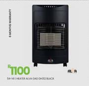 Alva GH312 Black Gas Heater 54-141