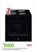 Defy Oven DBO459 + Hob DHD398 BLK Stove Combo DCB838E/DCB838/DCB005 21-491