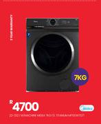 Midea 7Kg F/L Titanium W/Machine MF100W70/T 22-332