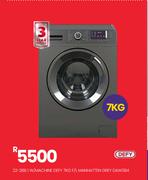 Defy 7Kg F/L Manhattan Grey W/Machine DAW384 22-288