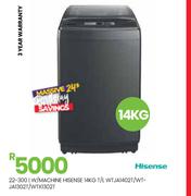 Hisense 14Kg T/L W/Machine WTJA1402T/WT-JA1302T/WTX1302T 22-300