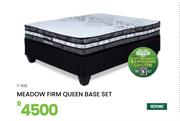 Restonic Meadow Firm Queen Base Set 7-433