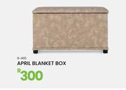 April Blanket Box 8-465