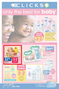Clicks : Only The Best For Baby (22 Jul - 17 Aug 2014), page 1