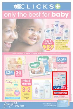 Clicks : Only The Best For Baby (22 Jul - 17 Aug 2014), page 1