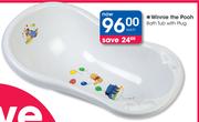 Winnie The Pooh Bath Tub With Plug
