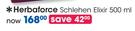 Herbaforce Schlehen Elixir-500ml