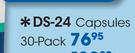 DS-24 Capsules 30 Pack-Per Pack