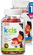 GNC Calcium Or Multivitamin Gummies For Kids 120 Gummies-Per Pack