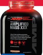 GNC Pro Performance AMP Amplified Mass XXX Strawberry Or Cookies & Cream-2722g
