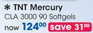 TNT Mercury CLA 3000 90 Softgels-Per Pack