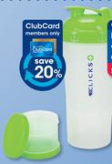 Clicks Shaker With Cup-For 2